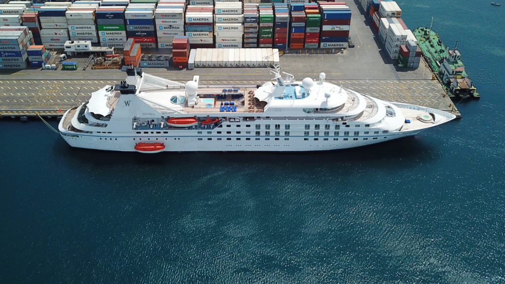 Llegada del Crucero Star Legend al Puerto de Santa Marta