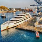 Primera recalada del crucero Emerald Azzura al Puerto de Santa Marta