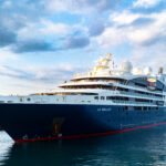 Arribo del crucero Le Bellot al Puerto de Santa Marta