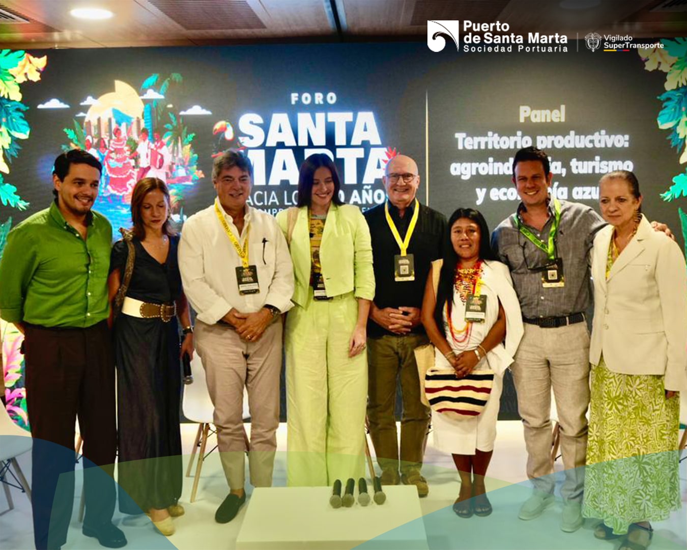 En el foro “Santa Marta hacia los 600 años”, Sociedad Portuaria impulsa proyecto offshore de gas y propone inversión de regalías para un desarrollo sostenible