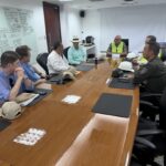El embajador de los Estados Unidos visitó las instalaciones del puerto de Santa Marta