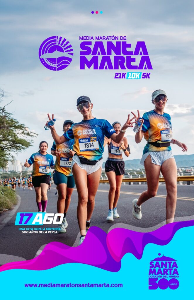 Santa Marta vivirá una gran fiesta deportiva por la vida y la salud este 17 de agosto