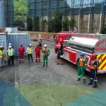 Puerto de Santa Marta y Petrobras realizan simulacro de derrame de combustible para fortalecer seguridad portuaria