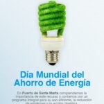 Puerto de Santa Marta conmemora el Día Mundial de la Energía con un plan integral de eficiencia y energía limpia