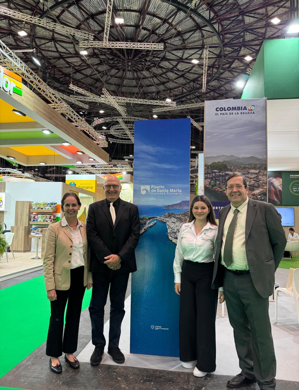 Puerto de Santa Marta impulsa el agro colombiano en Fruit Attraction 2025