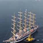 Santa Marta inicia la temporada de cruceros 2025 2026 con el Royal Clipper
