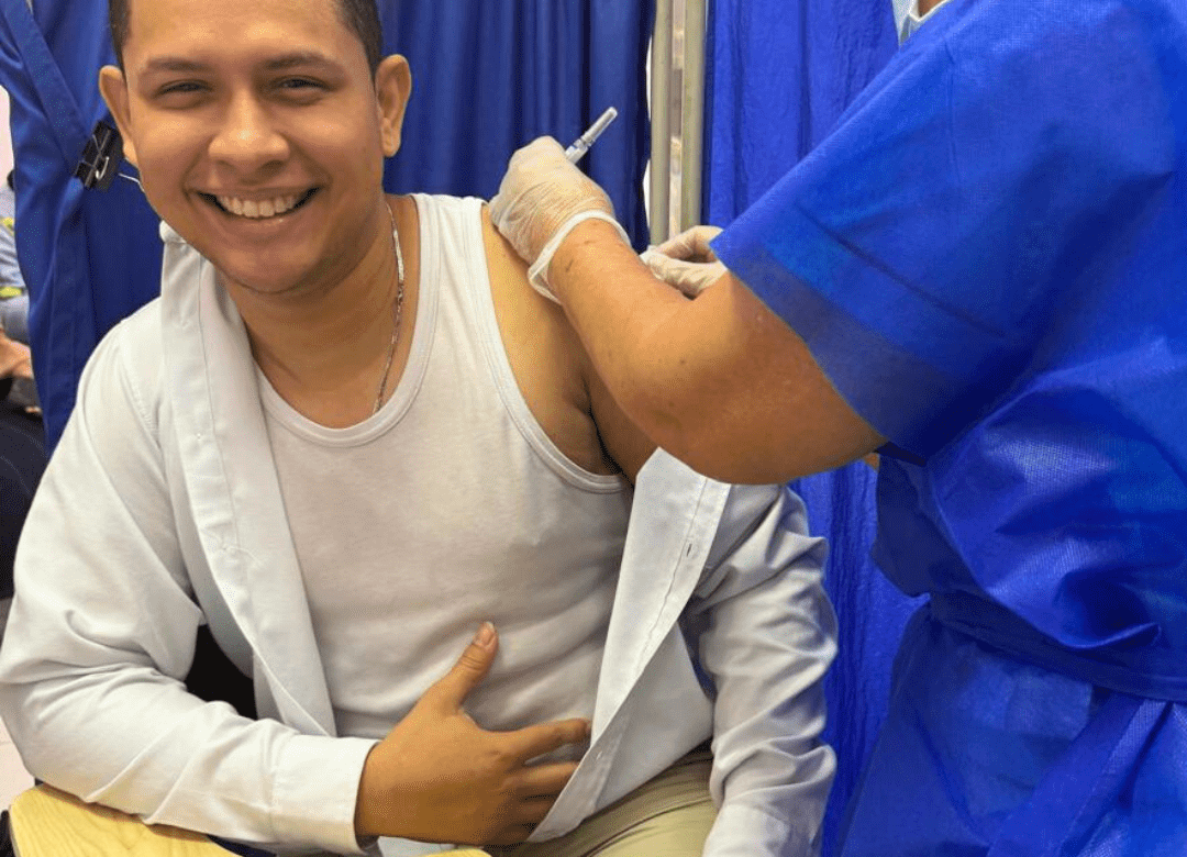 Puerto de Santa Marta realiza tercera jornada de vacunación contra la influenza para sus trabajadores